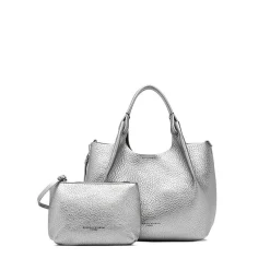 Gianni Chiarini - Bs 9719 - Dua - Dark Silver Castoro<Collezione Borse Donna Borse A Spalla