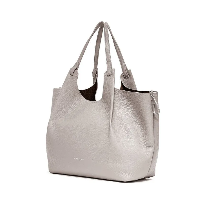 Gianni Chiarini - Bs 9720 - Dua - Lamb Castoro<Collezione Borse Donna Borse A Spalla