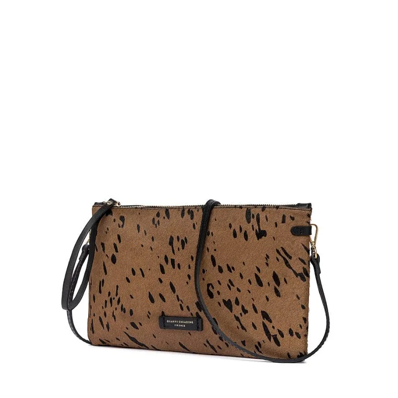 Gianni Chiarini - Hermy - Bs 3905 - Leo Spot Nera<Collezione Borse Donna Pochette