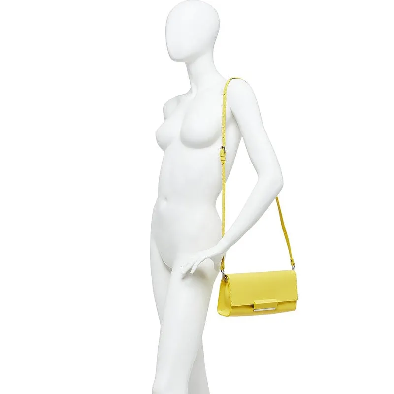 Gianni Chiarini Firenze - Clutch Lily - Bs 10196 - Giallo Polline<Collezione Scarpe Donna Cerimonia - Scarpe E Pochette