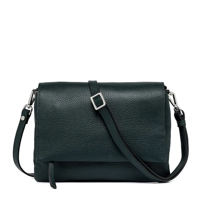 Gianni Chiarini Firenze - Bs 4364 Three - Borsa A Tracolla - Deep Green<Collezione Borse Donna Borse A Tracolla