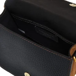Gianni Chiarini Firenze - Bs 10115 - Tara - Nero Cognac<Collezione Borse Donna Borse A Tracolla