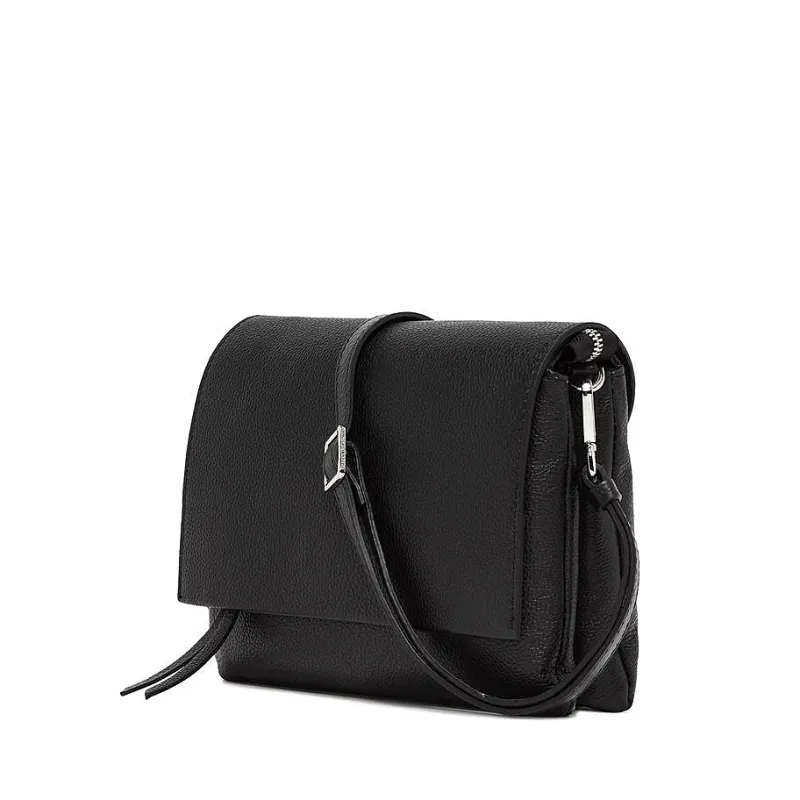 Gianni Chiarini Firenze - Bs 4364 Three - Borsa A Tracolla - Nero<Collezione Borse Donna Borse A Tracolla