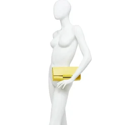 Gianni Chiarini Firenze - Clutch Lily - Bs 10196 - Giallo Polline<Collezione Borse Donna Borse A Mano