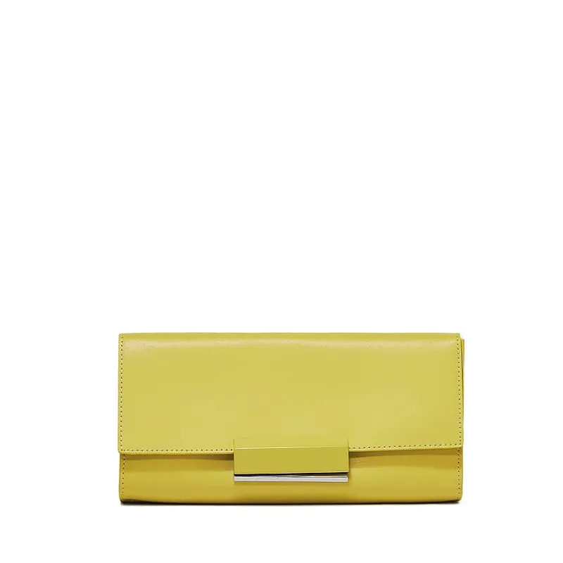 Gianni Chiarini Firenze - Clutch Lily - Bs 10196 - Giallo Polline<Collezione Borse Donna Borse A Mano