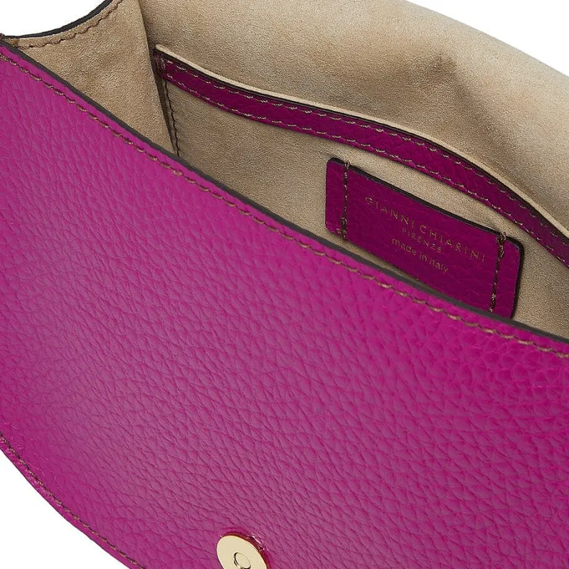 Gianni Chiarini Firenze - Bs 10115 - Tara - Hot Pink Cognac<Collezione Borse Donna Borse A Spalla
