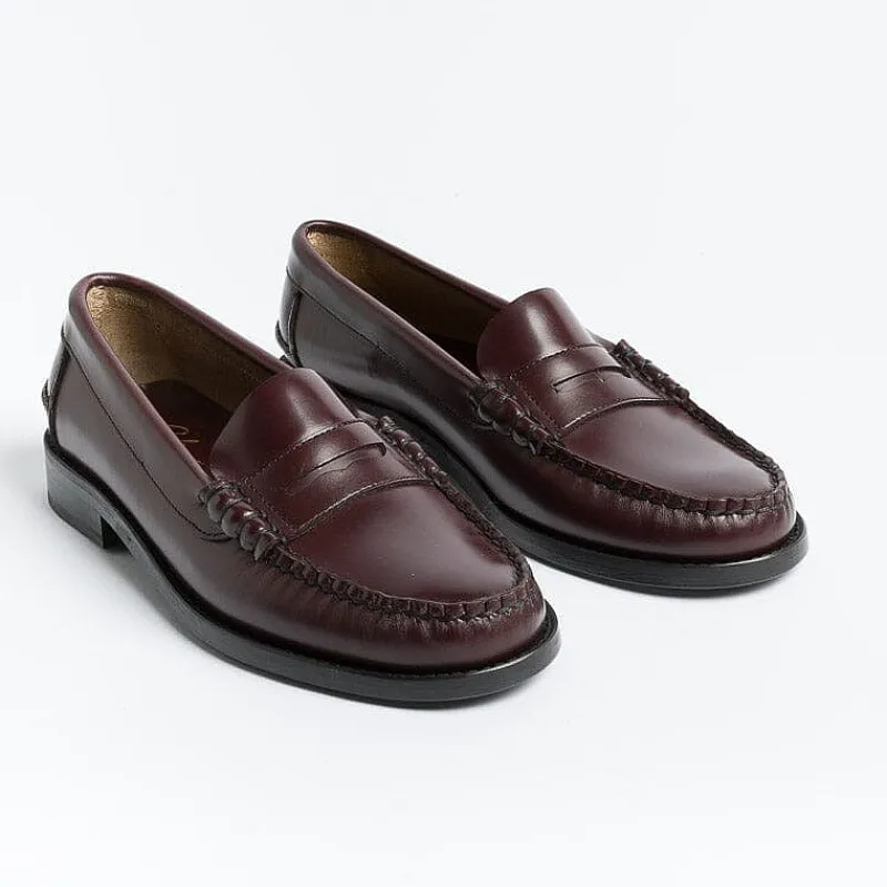 GIL'S - Mocassino 740 - Pelle Prugna<Collezione Scarpe Donna Mocassini