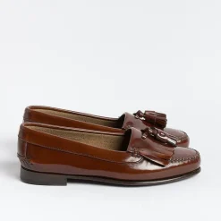 GIL'S - Mocassino Con Nappine 205 - Pelle Cuoio<Collezione Scarpe Donna Mocassini