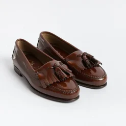 GIL'S - Mocassino Con Nappine 205 - Pelle Cuoio<Collezione Scarpe Donna Mocassini