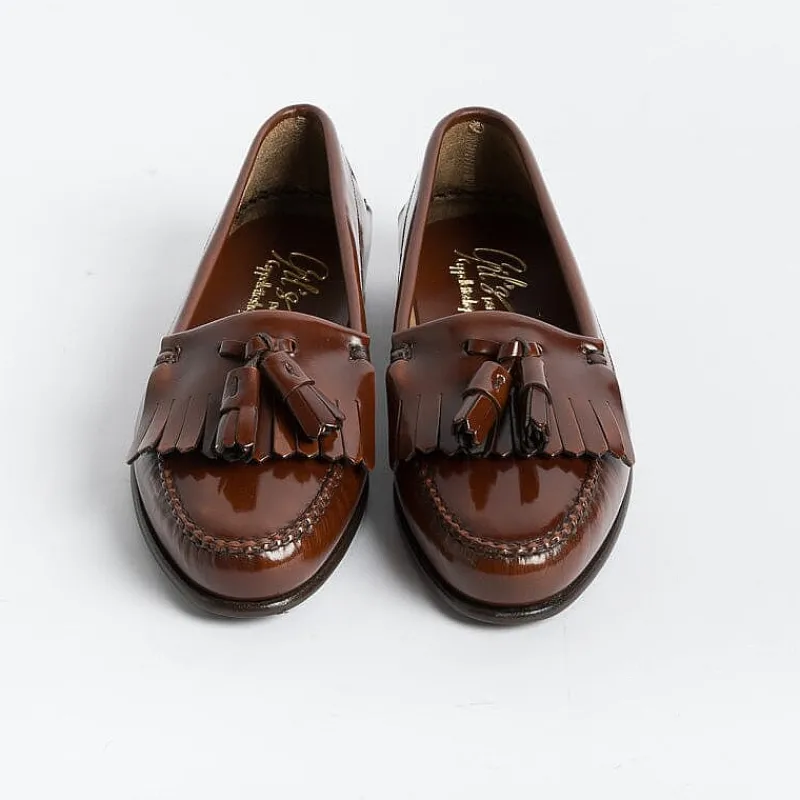 GIL'S - Mocassino Con Nappine 205 - Pelle Cuoio<Collezione Scarpe Donna Mocassini