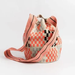 GUANABANA - Secchiello - 002.2401 - Multicolor Orange<Collezione Borse Donna Borse A Tracolla