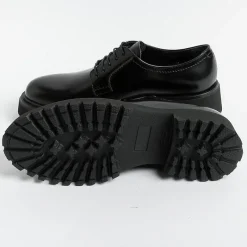 GUGLIELMO ROTTA - Allacciata - Windy Indio - Nero<Collezione Scarpe Donna Allacciate