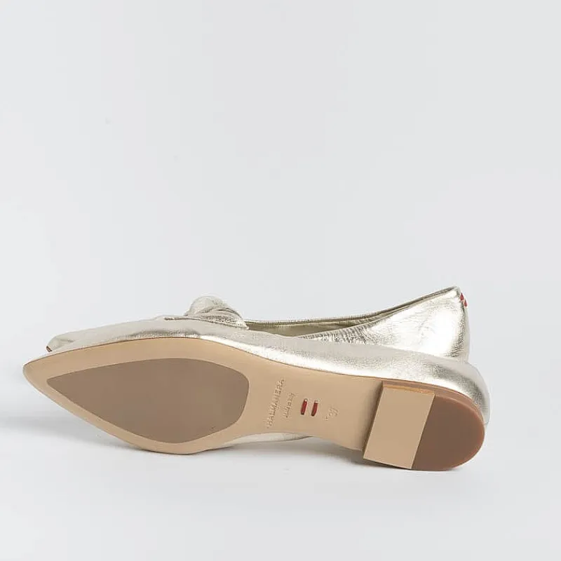 HALMANERA - Ballerina - Livia - Platino<Collezione Scarpe Donna Ballerine