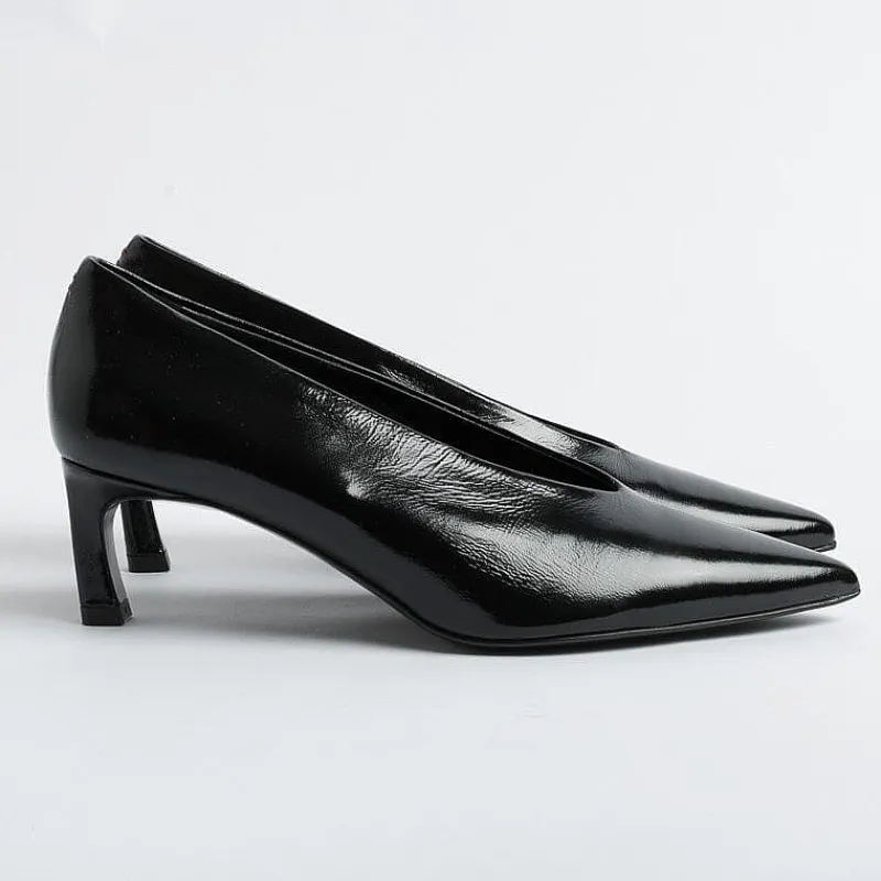 HALMANERA - Decollete - Vale 01 - Glaze Nero<Collezione Scarpe Donna Decollete