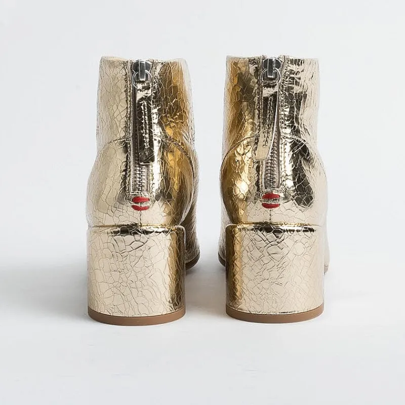 HALMANERA - Stivaletto - Bart 05 - Crackle Oro<Collezione Scarpe Donna Stivaletti