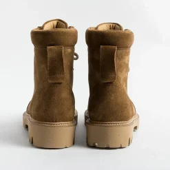 HENDERSON - Collezione Donna Henderson - Anfibio - Tania - Camoscio Birra<Collezione Scarpe Donna Anfibi