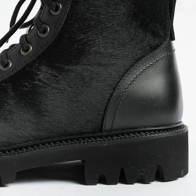 HENDERSON - Collezione Donna Henderson - Anfibio - Tania - Vitello Nero<Collezione Scarpe Donna Anfibi