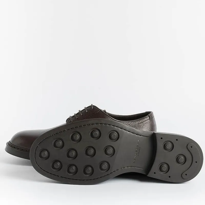 HENDERSON - Derby - 80200 - Testa Di Moro<Collezione Scarpe Uomo Allacciate