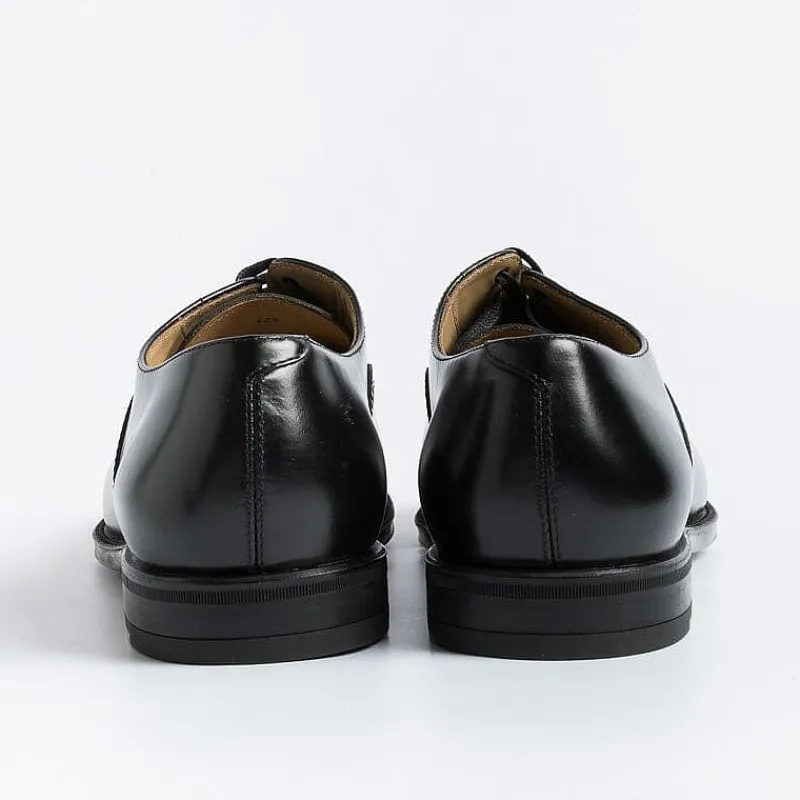 HENDERSON - Francesina - 82303 - Vitello Nero Fondo Gomma<Collezione Scarpe Uomo Cerimonia