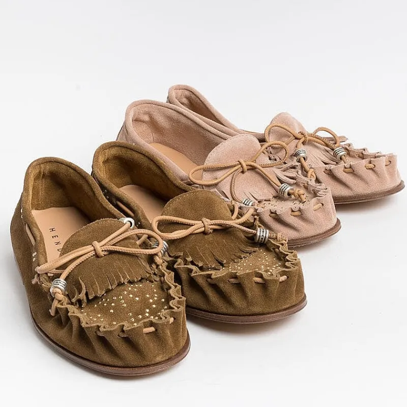 HENDERSON - Collezione Donna Henderson - Mocassino - Salina - Acacia<Collezione Scarpe Donna Mocassini