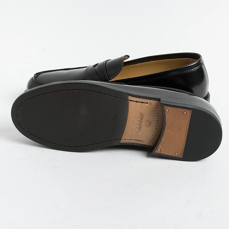 HENDERSON - Collezione Donna Henderson - Mocassino - Wendy - Vitello Nero<Collezione Scarpe Donna Mocassini