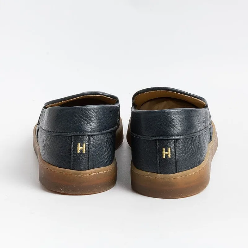 HENDERSON - Mocassino Slipon - Syros 9- Blu<Collezione Scarpe Uomo Mocassini