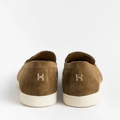 HENDERSON - Mocassino Slipon - Panarea - Suede Birra<Collezione Scarpe Uomo Mocassini