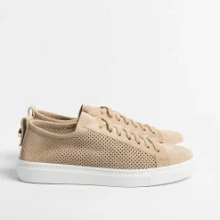 HENDERSON - Collezione Donna Henderson - Sneakers - Aria - Suede Beige<Collezione Scarpe Donna Sneakers