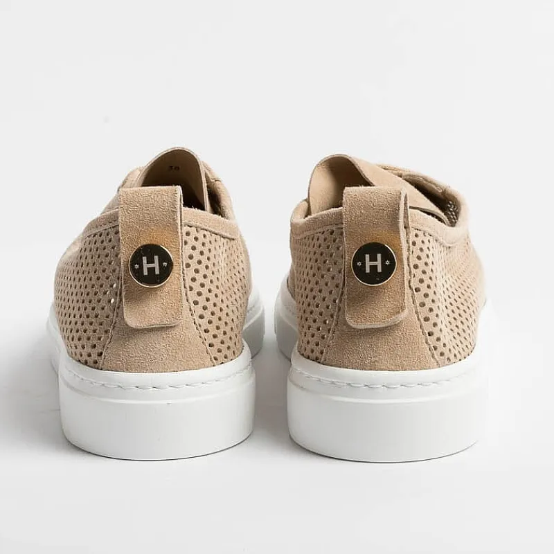 HENDERSON - Collezione Donna Henderson - Sneakers - Aria - Suede Beige<Collezione Scarpe Donna Sneakers