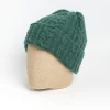 HOWLING - Berretto Lana Scozzese Cable - Verde<Collezione Accessori Donna Cappelli E Berretti