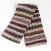 HOWLING - Sciarpa Unisex - Wonder Mushroom - Multicolore Beige, Viola, Verde, Marrone<Collezione Accessori Uomo Sciarpe