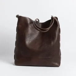 Il Bisonte - Bsh182 - Borsa A Spalla - Caffe<Collezione Borse Donna Borse A Spalla