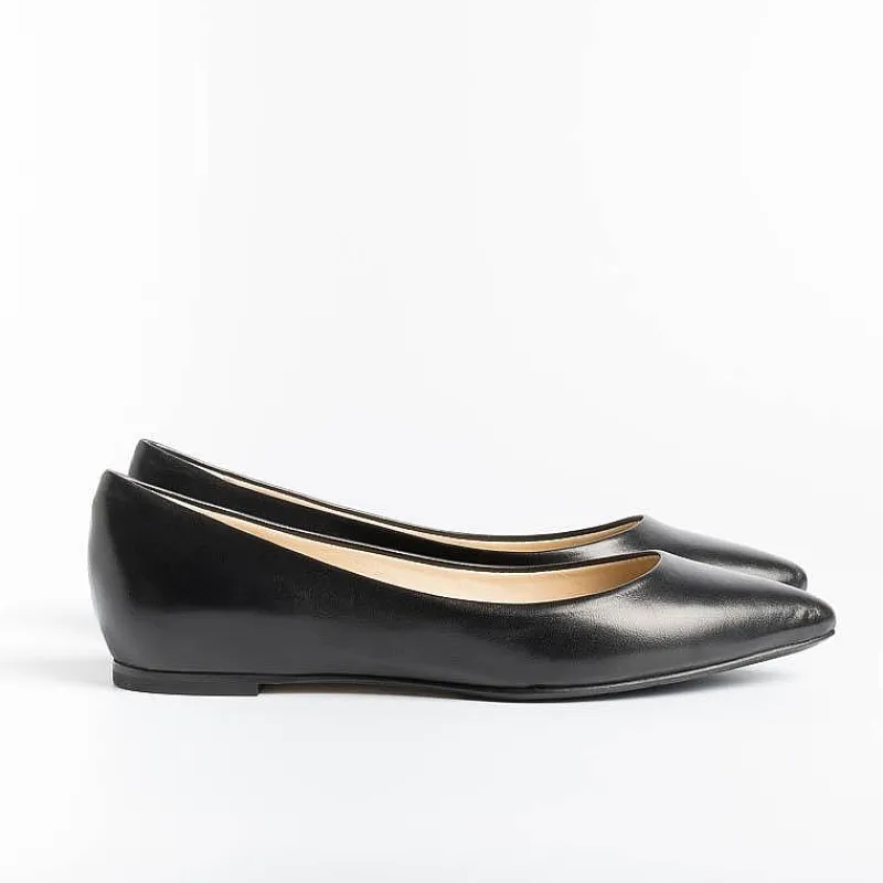 L'Arianna L' Arianna - Ballerina Bl1011 - Siviglia - Nero Fondo Gomma<Collezione Scarpe Donna Ballerine