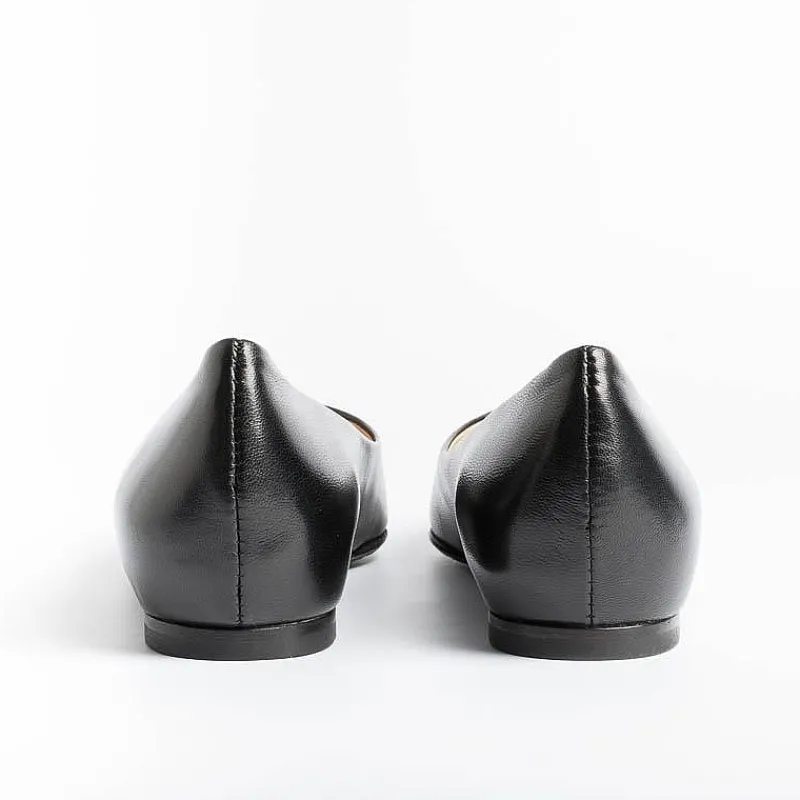 L'Arianna L' Arianna - Ballerina Bl1011 - Siviglia - Nero Fondo Gomma<Collezione Scarpe Donna Ballerine
