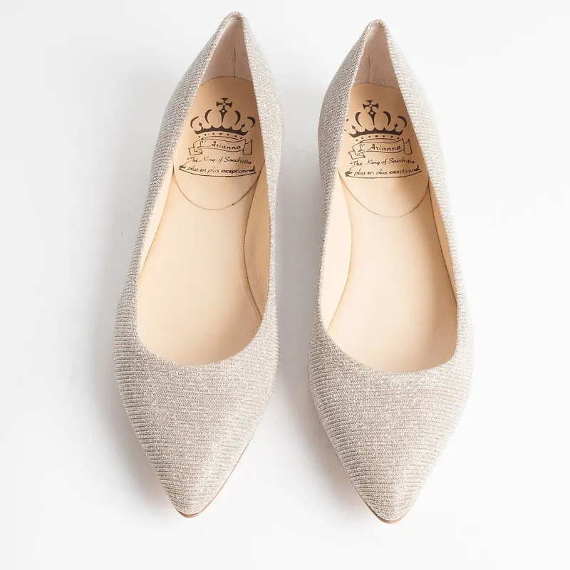 L'Arianna L' Arianna - Ballerina Bl1011 - Sirio - Nude<Collezione Scarpe Donna Cerimonia - Scarpe E Pochette