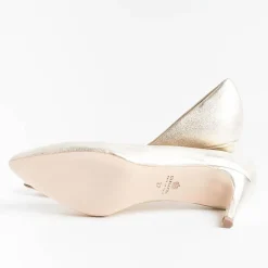 L'Arianna L' Arianna - Decollete De1111 - Lamin - Platino<Collezione Scarpe Donna Decollete