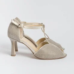 L'Arianna L' Arianna - Sandali Con Tacco Sp1612 - Sirio Nude<Collezione Scarpe Donna Sposa
