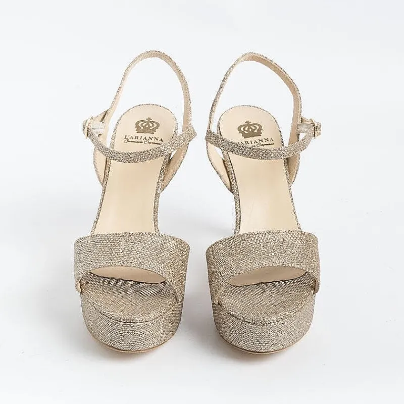 L'Arianna L' Arianna - Sandali Con Tacco Ds1610 - Sirio Nude<Collezione Scarpe Donna Sandali Con Tacco