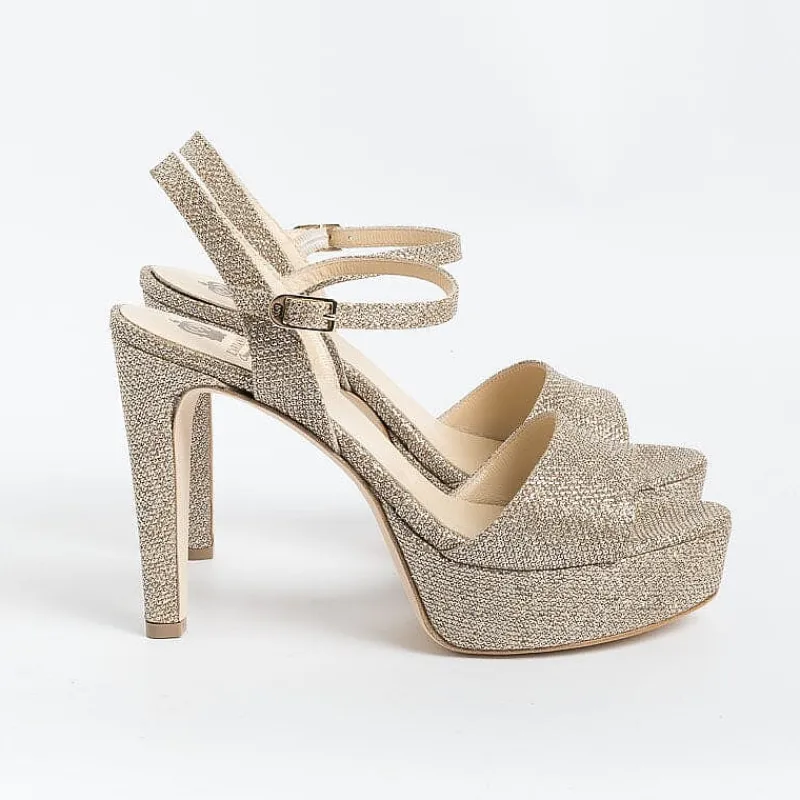 L'Arianna L' Arianna - Sandali Con Tacco Ds1610 - Sirio Nude<Collezione Scarpe Donna Sandali Con Tacco