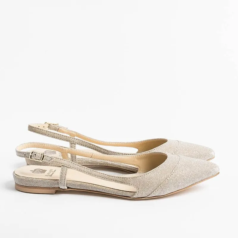 L'Arianna L' Arianna - Sling Back - Ch2006 - Sirio Nude<Collezione Scarpe Donna Sposa