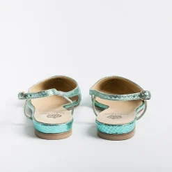 L'Arianna L' Arianna - Sling Back - Ch2006 - Serpente Laminato Saila<Collezione Scarpe Donna Cerimonia - Scarpe E Pochette