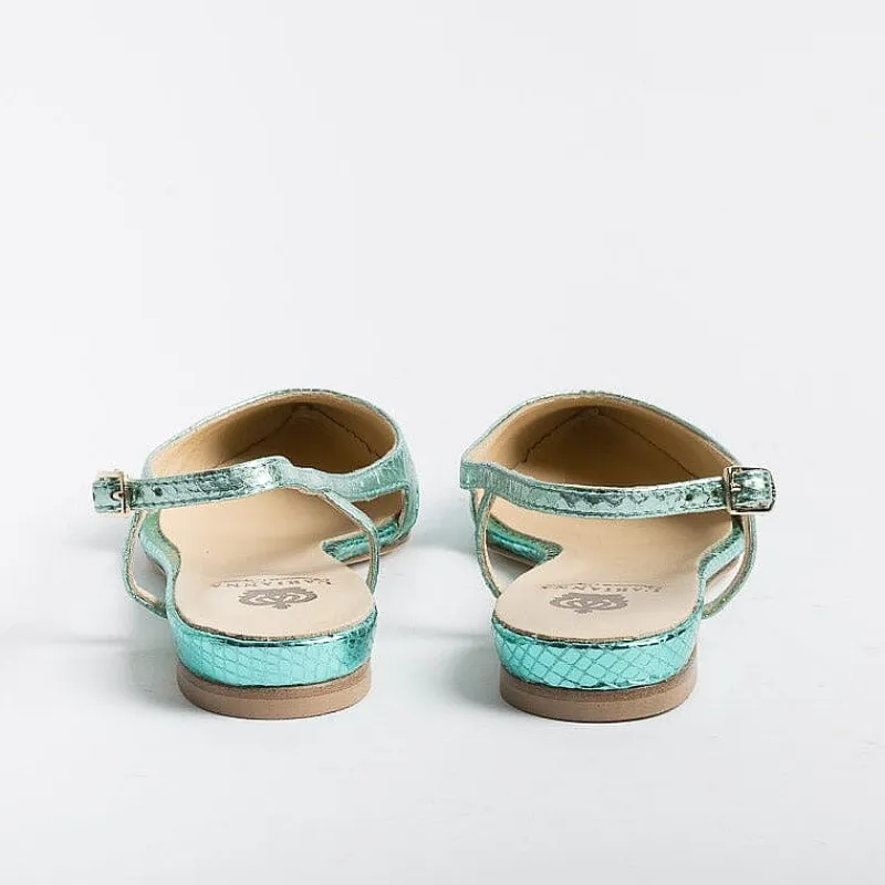 L'Arianna L' Arianna - Sling Back - Ch2006 - Serpente Laminato Saila<Collezione Scarpe Donna Cerimonia - Scarpe E Pochette