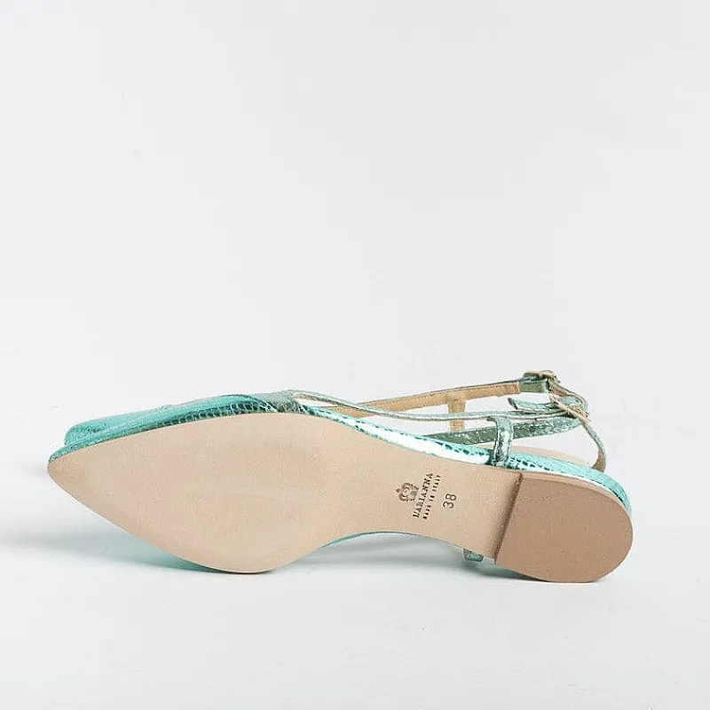 L'Arianna L' Arianna - Sling Back - Ch2006 - Serpente Laminato Saila<Collezione Scarpe Donna Sling Back