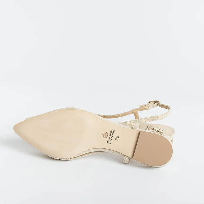 L'Arianna L' Arianna - Sling Back - Ch2006 - Sirio Champagne<Collezione Scarpe Donna Sling Back
