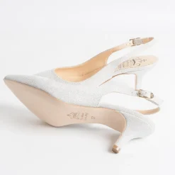 L'Arianna L' Arianna - Sling Back Ch2000/Mo - Sirio - Perla<Collezione Scarpe Donna Sposa