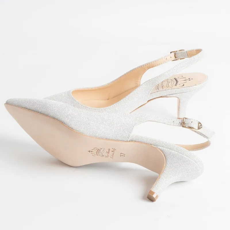 L'Arianna L' Arianna - Sling Back Ch2000/Mo - Sirio - Perla<Collezione Scarpe Donna Sling Back