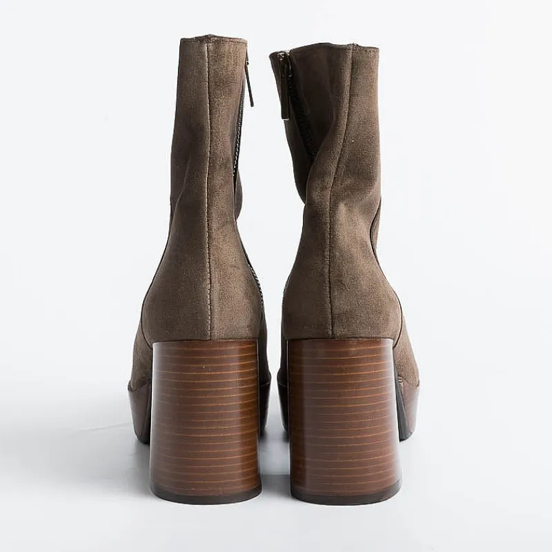 L'Arianna L' Arianna - Stivaletto - Tr1556 - Camoscio Testa Di Moro<Collezione Scarpe Donna Stivaletti