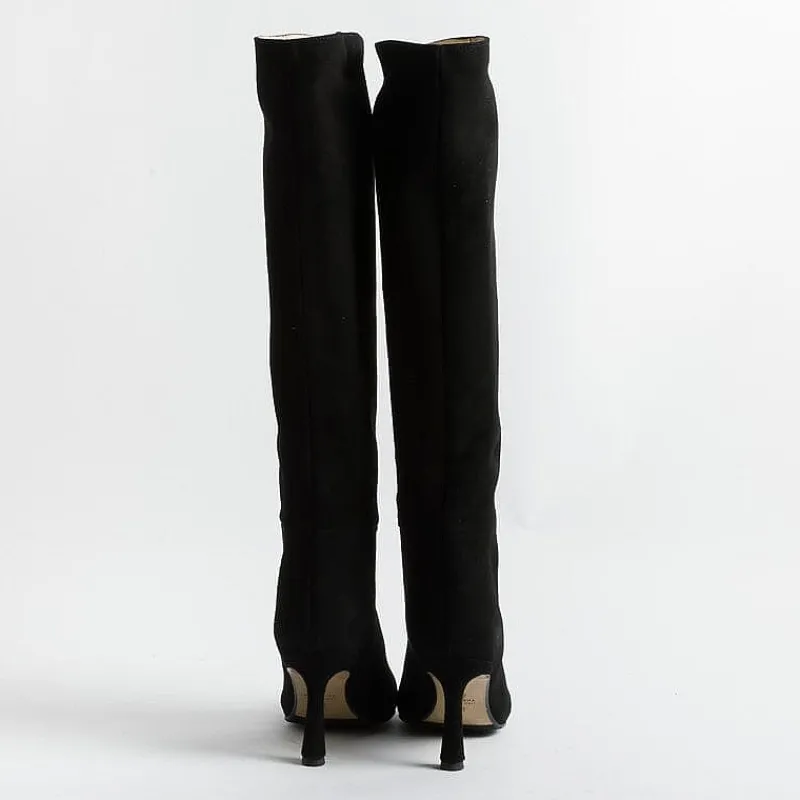 L'Arianna L' Arianna - Stivali - St1580/Rt - Camoscio Nero<Collezione Scarpe Donna Stivali
