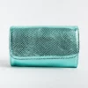 L'Arianna - Borsa - Ester - Serpente Laminato Turchese<Collezione Borse Donna Clutch