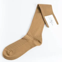 CappellettoShop Le Calze Di - Filo Scozia - B62 Taupe2<Collezione Accessori Uomo Calzini